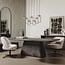 Tower Living Asti Eetkamertafel zwart 200 cm