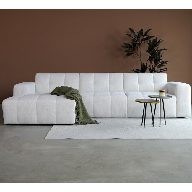 Pepp Interiors Bank Wave 2.5 zits met chaise longue links modesto 492