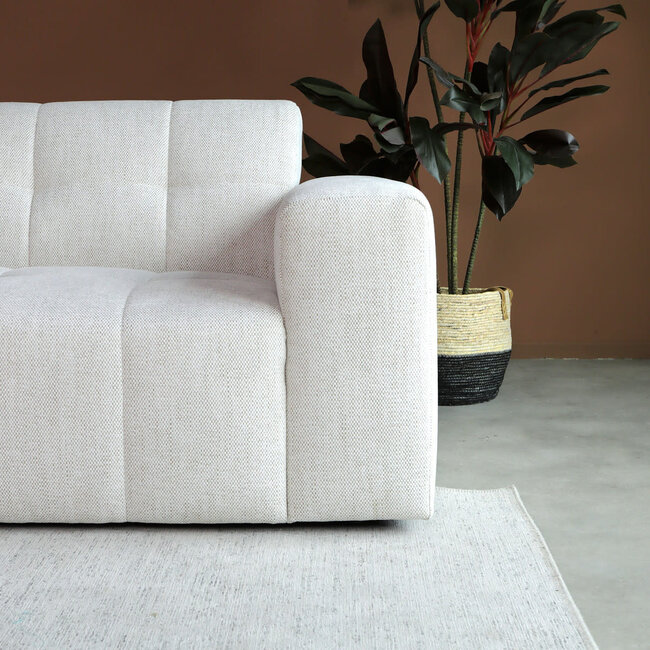 Pepp Interiors Bank Wave 2.5 zits met chaise longue links modesto 492