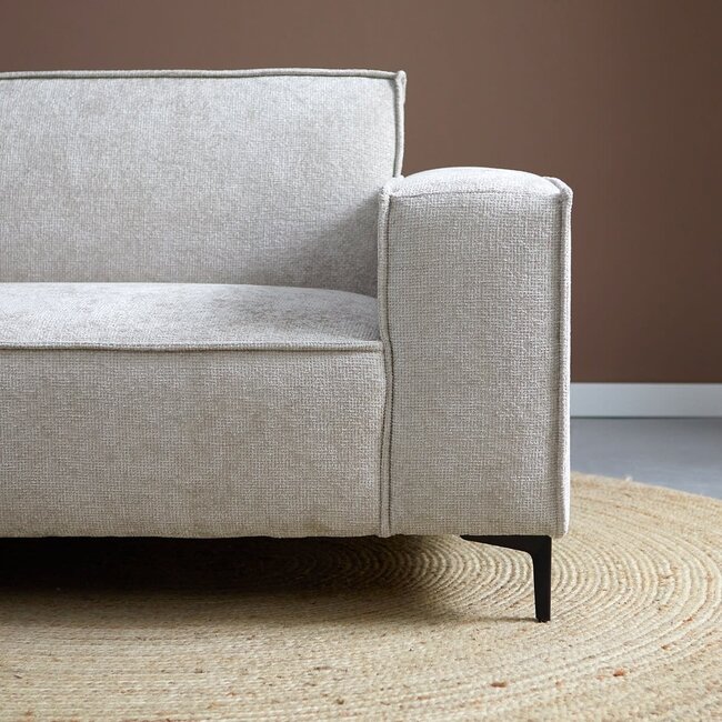 Pepp Interiors Hoekbank River - Ottoman links - Majestic 603