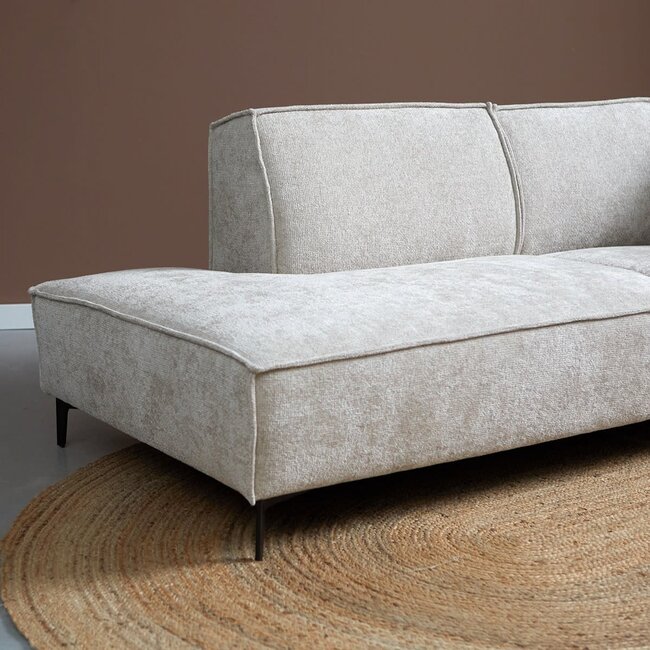 Pepp Interiors Hoekbank River - Ottoman links - Majestic 603