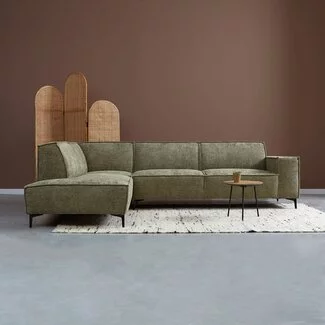 Pepp Interiors Hoekbank River - Ottoman links - Majestic 607