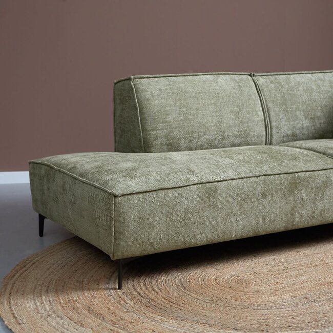 Pepp Interiors Hoekbank River - Ottoman links - Majestic 607