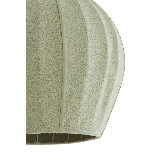 Light en Living Hanglamp Ø35X33 cm ZAGORI bouclé mintgroen
