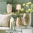Light en Living Vaas deco 23X20,5X26 cm AMIATA keramiek mat crème