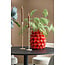 Light en Living Vaas deco 34x33x37 cm TAMINA  keramiek rood