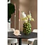 Light en Living Vaas deco 23,5x23x32,5 cm NATALIA keramiek donker groen