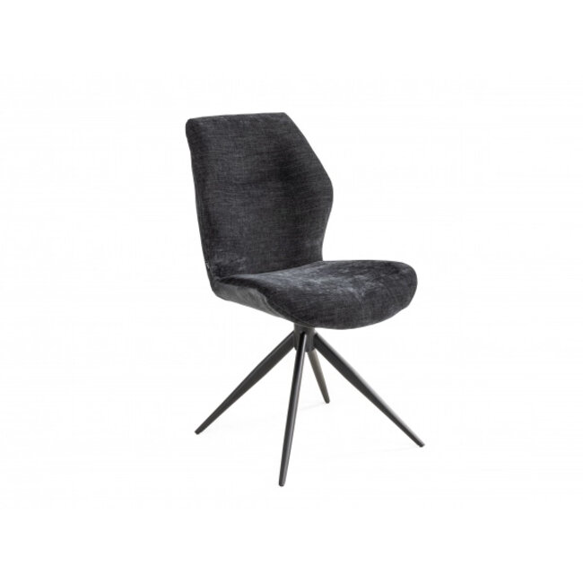 WoonMax Eettafelstoel Palmas Miami - Ash, Zwart of Toffee
