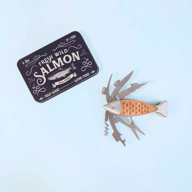 Balvi Multitool Wilde Zalm metal box