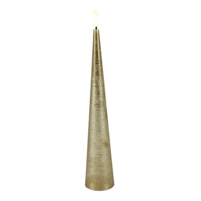 Countryfield Kegelkaars Ø5CM LED Lyon M goud
