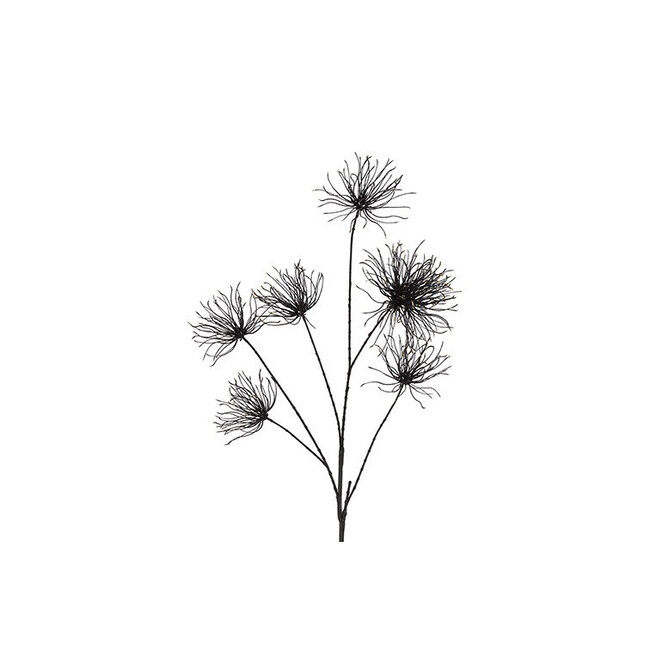 Countryfield Kunstbloem Grevillea M zwart