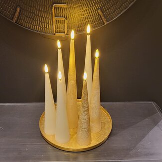 Countryfield Kegelkaars Ø5CM LED Lyon M beige