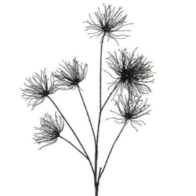 Countryfield Kunstbloem Grevillea M zwart