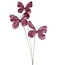 Countryfield Kunstdeco Vlinder Lush Set van 3 takken met 3 vlinders per tak