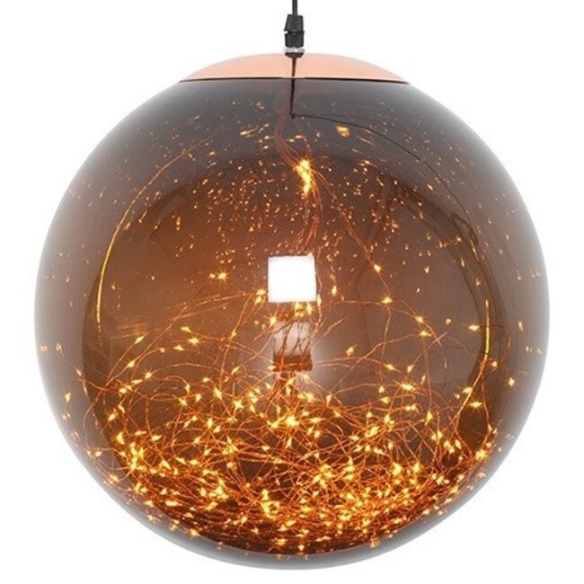 Countryfield Lichtbol LED Kenzi XL Grijs –Ø 35 cm | Countryfield