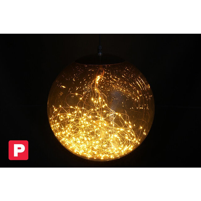 Countryfield Lichtbol LED Kenzi XL Grijs –Ø 35 cm | Countryfield
