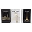 Countryfield Opbergbox Book New York,Paris,Londen set van 3 –L27B18H7CM