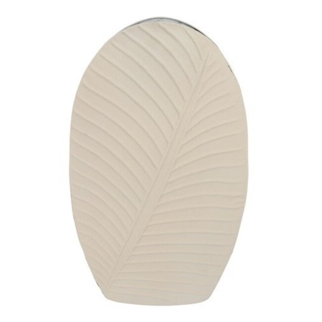 Countryfield Vaas Leaf L crème-L31,5B13H53,5CM
