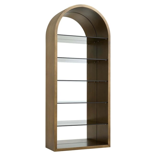 Richmond Interiors  Wandkast Bowic geborsteld Goud