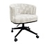Richmond Interiors  Draaistoel  Rochenne met wielen Beige graffic