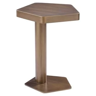 Richmond Interiors  Sofatafel Hexa geborsteld Goud