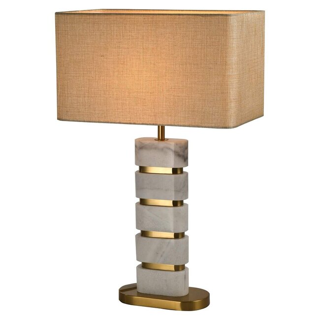Richmond Interiors  Tafellamp Lenore incl. lampenkap goud