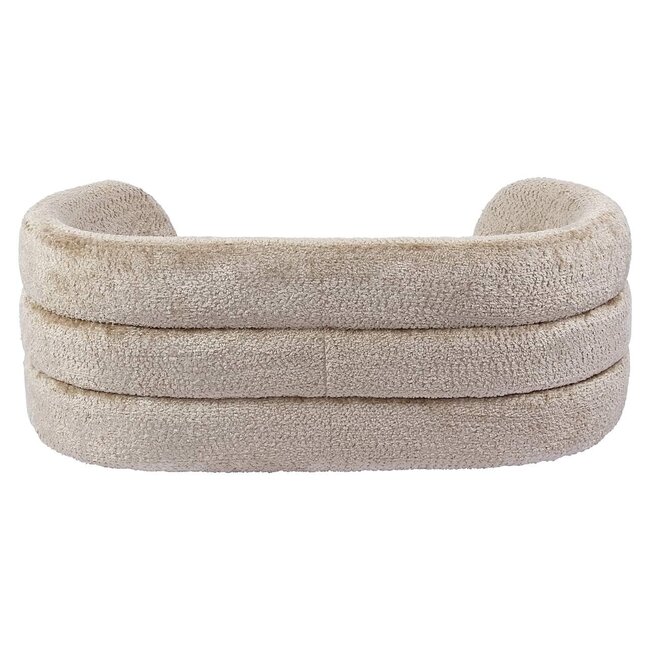 Richmond Interiors  Huisdierenbed Bingo Bergen 104 taupe chenille