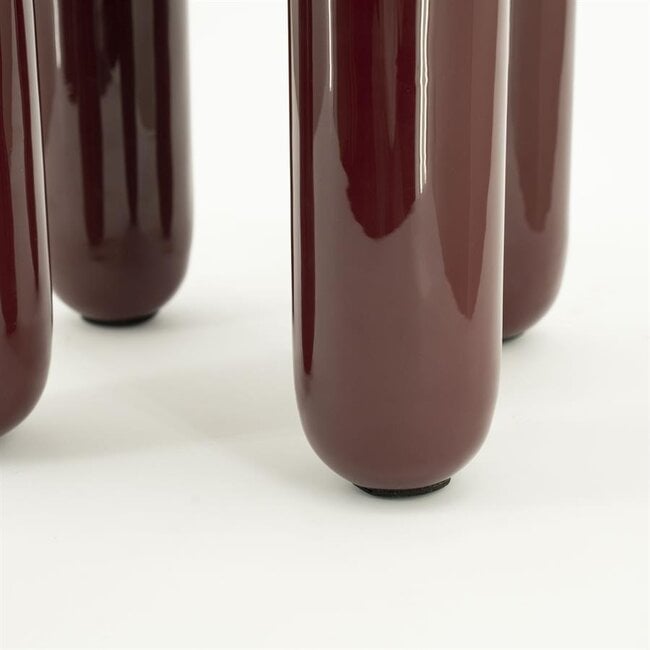By Boo Bijzettafel Balloon - burgundy