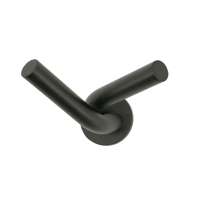 By Boo Kapstok 2 haken Matto - black