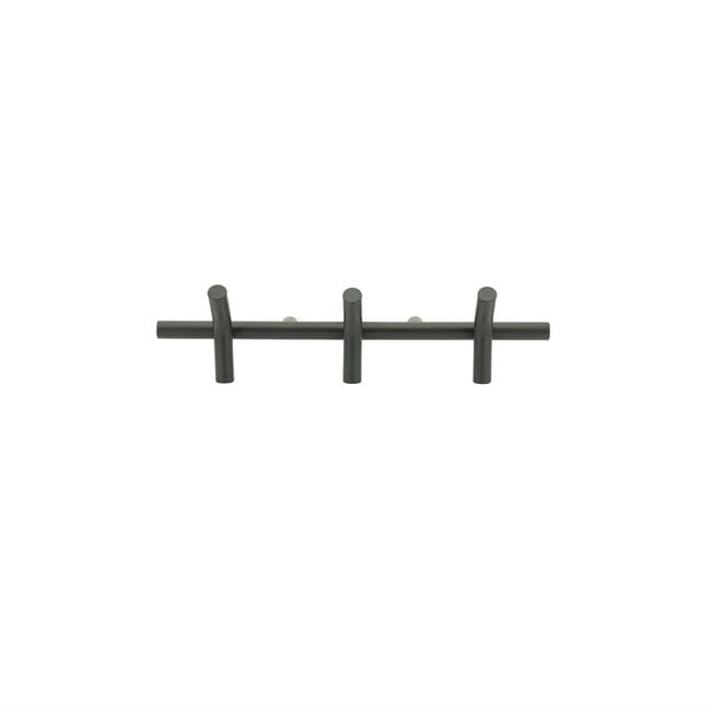 By Boo Kapstok Matto 3 haken – zwart