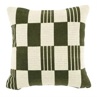 By Boo Kussen Twist 45x45 cm – groen