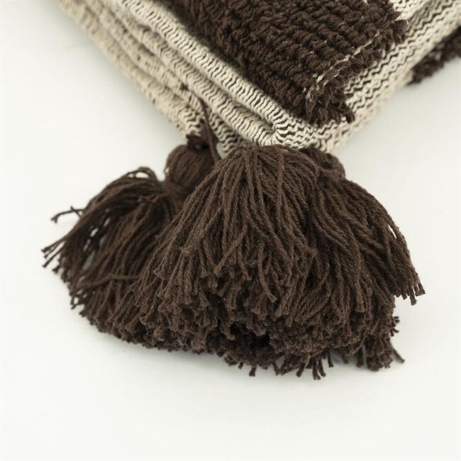 By Boo Plaid Majani – donker bruin
