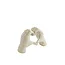 Light en Living Ornament 24,5x9,5x15 cm HANDS taupe  grijs