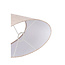 Light en Living Kap ovaal recht smal laag 58-24-27 cm STONE beige