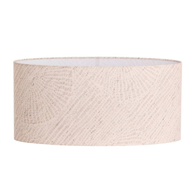 Light en Living Kap ovaal recht smal laag 58-24-27 cm STONE beige