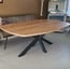 WoonMax Eettafel Deens ovaal Costa 250x128 cm - old teak