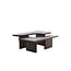 Light en Living Salontafel Set van 2 Crato Acacia hout Choco Bruin