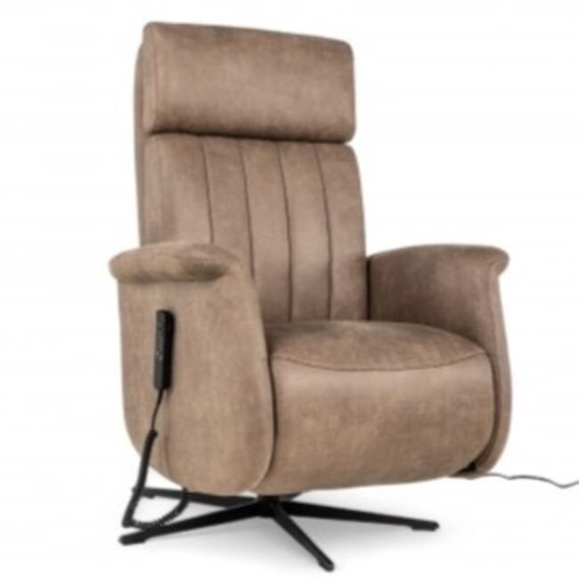 WoonMax Relaxfauteuil Brussel - 4 kleuren Chicago