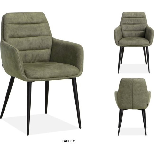 WoonMax Eetkamerstoel Bailey - Diverse kleuren Luxor