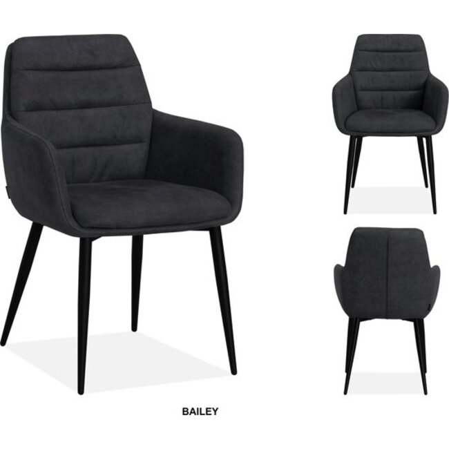 WoonMax Eetkamerstoel Bailey - Diverse kleuren Luxor