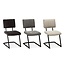 WoonMax Eettafelstoel  Mats Miami - Ash, Zwart of Toffee