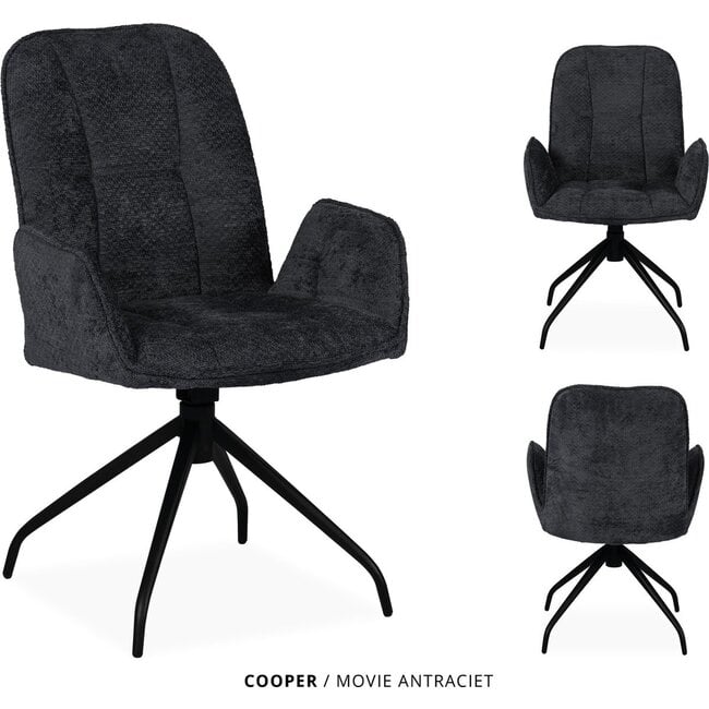 WoonMax Eettafelstoel Cooper Movie - Diverse kleuren