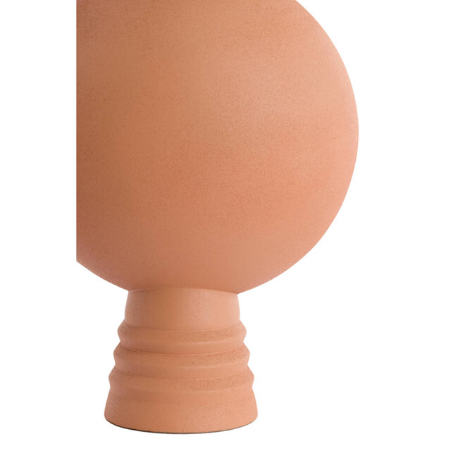 Light en Living Vaas deco Ø18x54,5 cm KAVANSI mat terra-roze