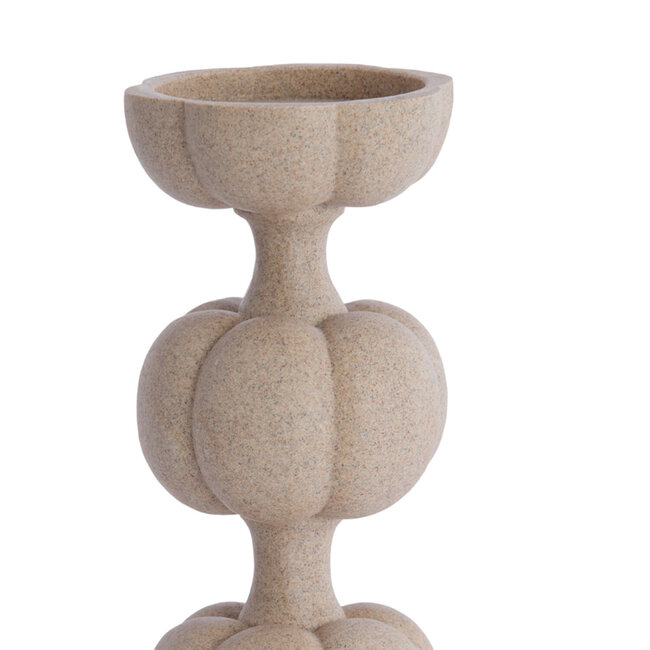 Light en Living Kaarsenhouder Ø13x24,5 cm ASTORIA zand