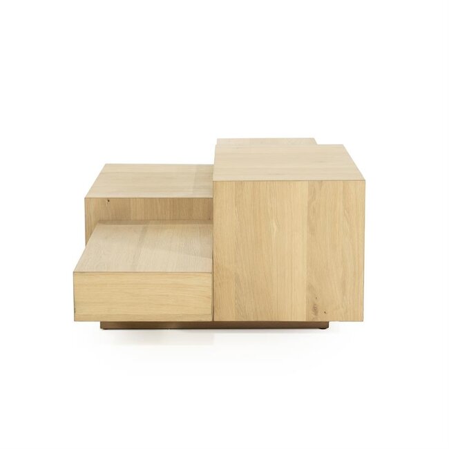 Eleonora Salontafel Quinten rechthoekig - naturel