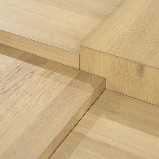 Eleonora Salontafel Quinten vierkant - naturel