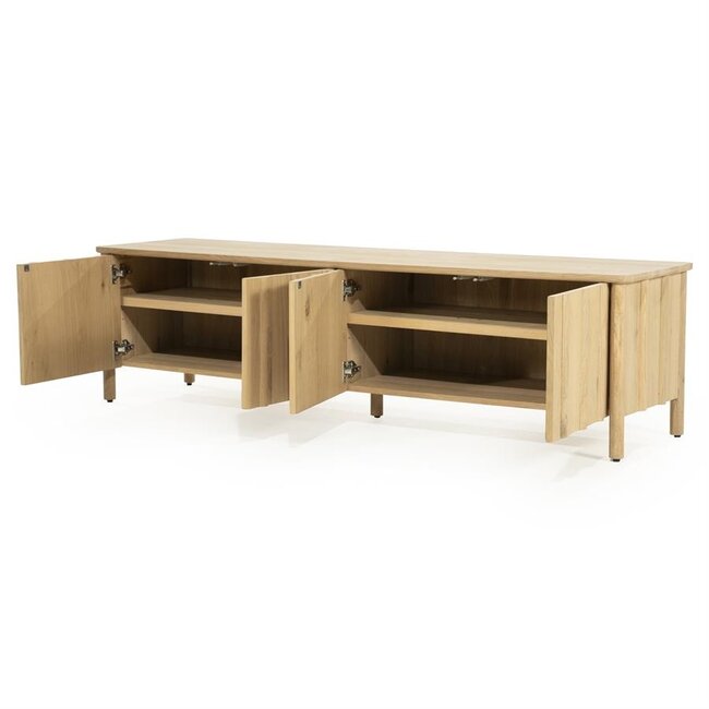 Eleonora TV meubel Jake 4 drs. - naturel