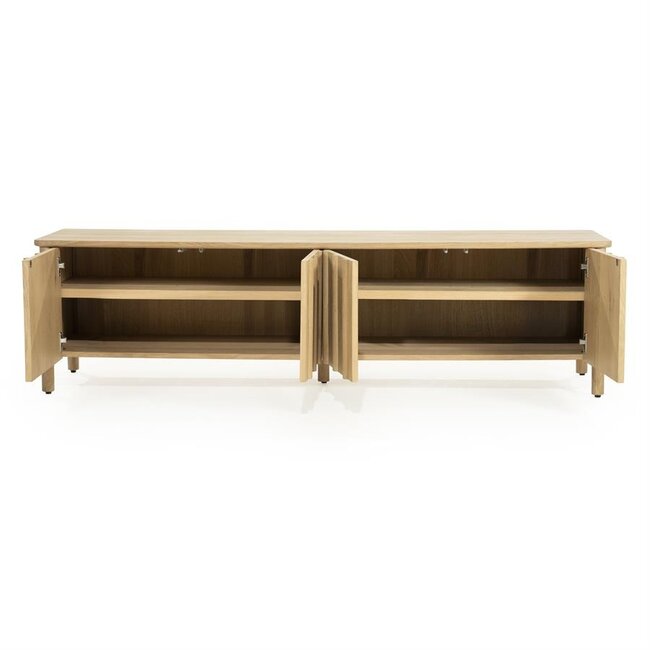 Eleonora TV meubel Jake 4 drs. - naturel