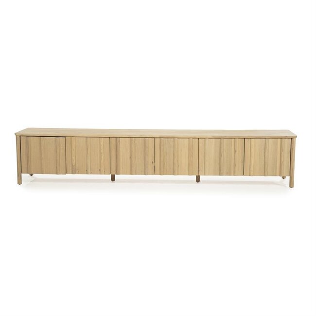 Eleonora TV meubel Jake 6 drs. - naturel