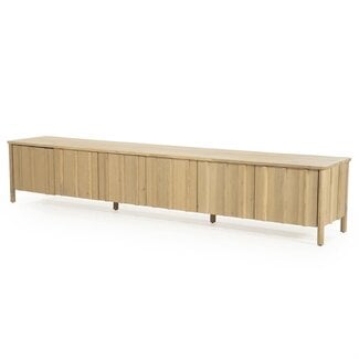 Eleonora TV meubel Jake 6 drs. - naturel